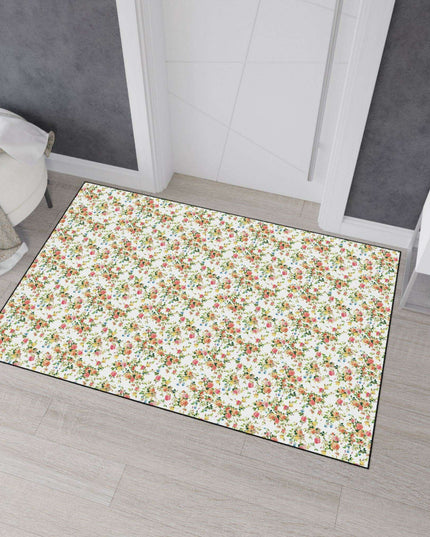 Elegant Vintage Floral Area Rug - Premium Design with Non-Slip Backing