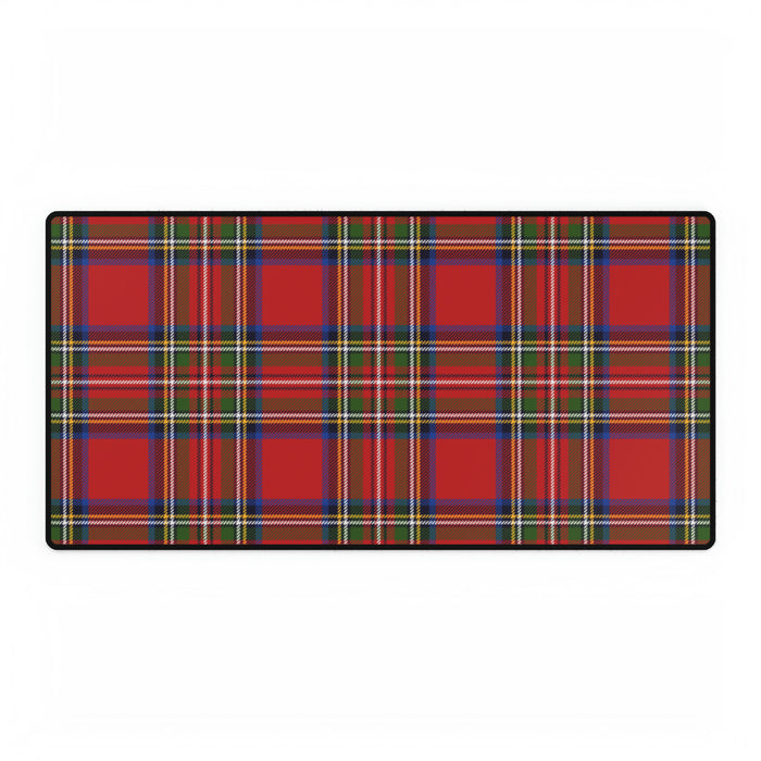 Scottish Plaid Desk Mat: The Ultimate Blend of Luxury and Functionality