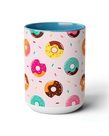 Sophisticated Two-Tone Ceramic Mug Collection - 15oz by Maison d'Elite