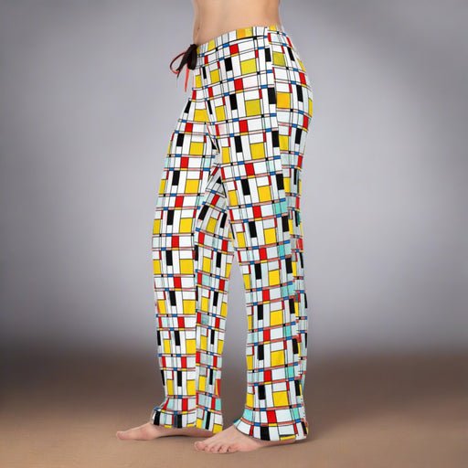 Opulent Geometric Lounge Pants for Women