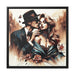 Elegant Love - Romantic Matte Canvas Wall Art