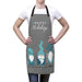 Elite Christmas Winter Poly Twill Apron for Culinary Enthusiasts