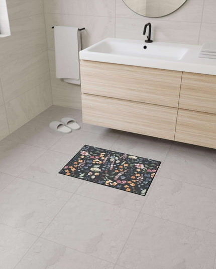 Timeless Elegance Floral Area Rug with Superior Grip - Refined Charm