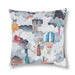 Water-Resistant Outdoor Floral Cushions with Concealed Zipper
