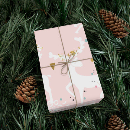 Chic Pink Artisan Gift Wrap Set - Handcrafted in the USA