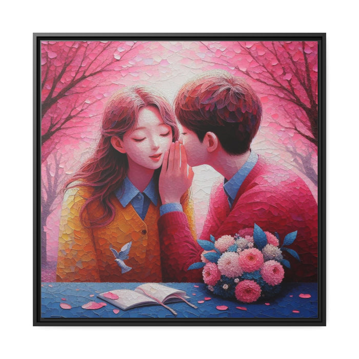 Elite Valentine Canvas Art: Maison d'Elite Matte Collection