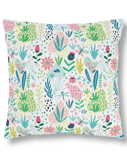 Vibrant Weather-Resistant Floral Garden Cushions - Très Bébé Collection