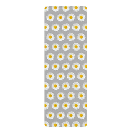 Chic Daisy Blossom Rubber Yoga Mat for Unmatched Comfort and Stability