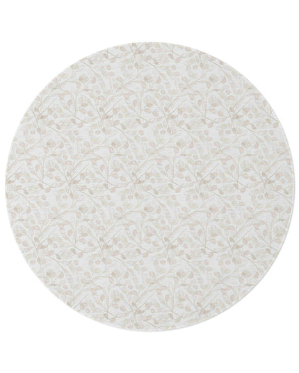 Contemporary Elegance Chenille Floral Area Rug for Modern Living Spaces
