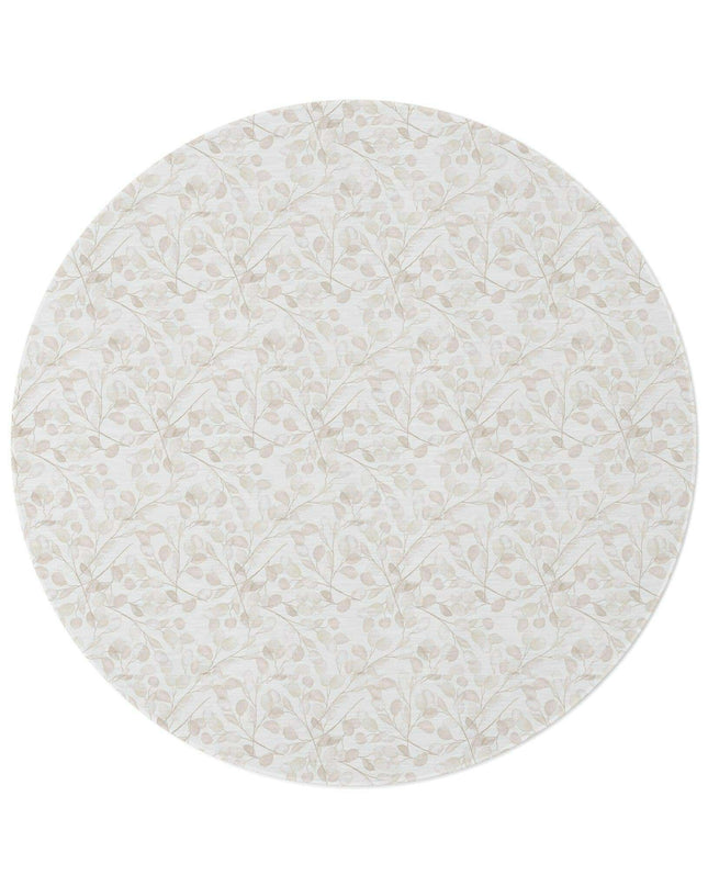 Contemporary Elegance Chenille Floral Area Rug for Modern Living Spaces