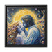 The Kiss - Valentine Matte Canvas Pinewood Frame