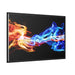 Elite Midnight Pine Wood Gallery-Wrapped Canvas Print