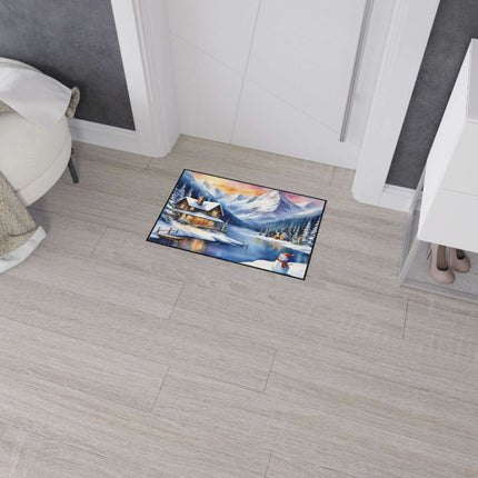 Personalized Luxury Polyester Area Rug with Anti-Slip Backing