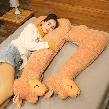Peekaboo Studio Alpaca Plush Toy Pillow - Soft & Cuddly Design