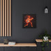 Sophisticated Black Pinewood Gallery Canvas Art