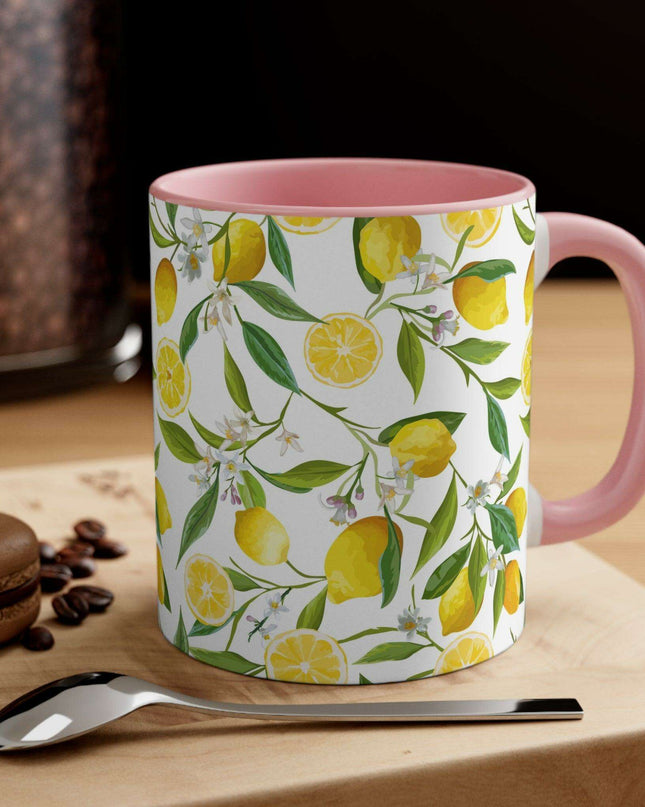 Sunrise Serenity 11oz Ceramic Coffee Mug with Kireiina Accent