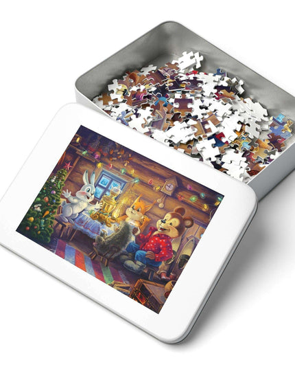 Holiday Cheer Jigsaw Puzzle - Premium Family Fun
