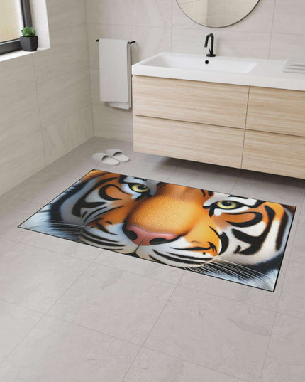 Majestic 3D Fantasy Tiger Area Rug - A Luxurious Custom Addition for Your Home Decor