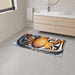 Fantasy Tiger 3D Head Custom Area Rug with Non-Slip Rubber Backing