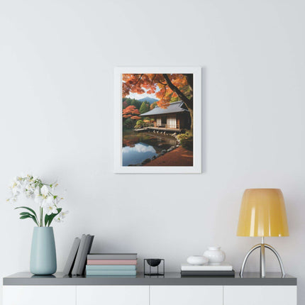 Tranquil Japanese Zen Garden Wall Art - Eco-Friendly Decor for a Serene Home