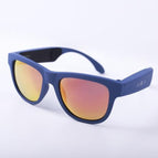 Blue frame red len