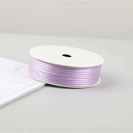 Peekaboo Studio 2mm Double-Sided Silk Ribbon for DIY Packaging