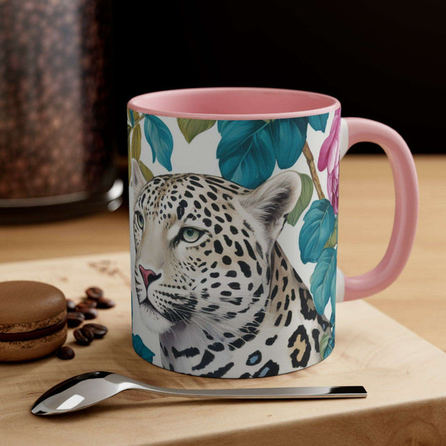 Chic Kireiina Two-Tone Ceramic Coffee Cup - Eye-Catching 11oz Mug