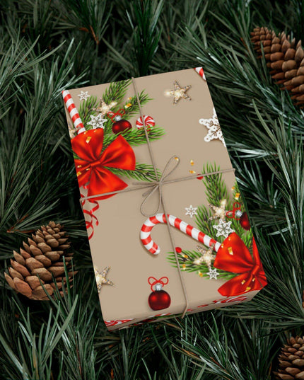 Elegant Custom 3D Holiday Gift Wrap Collection - Artisan-Made in the USA