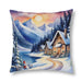 Water-Resistant Polyester Outdoor Pillows with Hidden Zipper