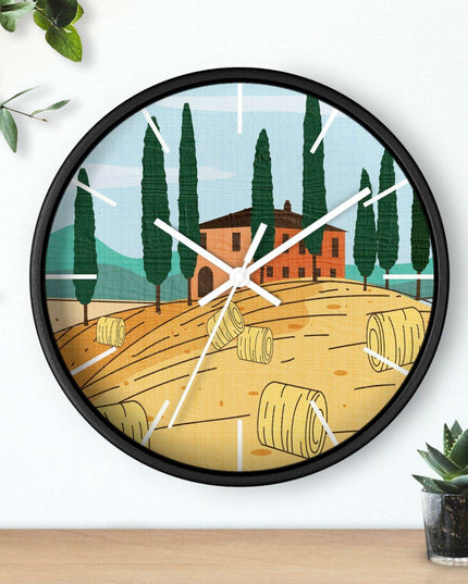 Luxurious Artisan Wooden Wall Clock - A Perfect Fusion of Elegance and Functionality