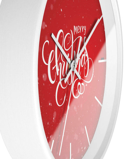 Elegant Holiday Clock with Exquisite Wooden Design by Maison d'Elite