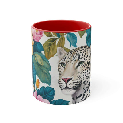 Chic Kireiina Two-Tone Ceramic Coffee Cup - Eye-Catching 11oz Mug