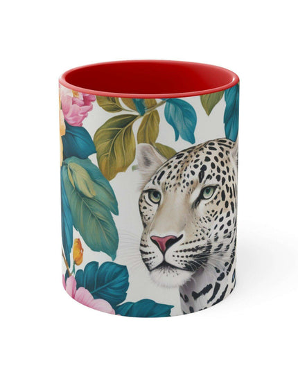 Chic Kireiina Two-Tone Ceramic Coffee Cup - Eye-Catching 11oz Mug