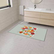 Elegant Black Edged Geometric Luxury Rug - Premium Home Accent Decor