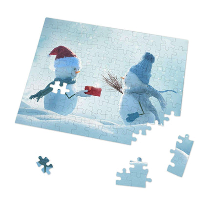 Holiday Family Bonding Puzzle Set: Cultivating Togetherness and Cognitive Skills