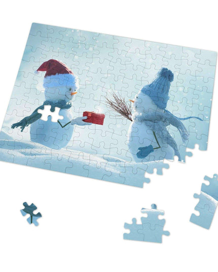 Holiday Family Bonding Puzzle Set: Cultivating Togetherness and Cognitive Skills