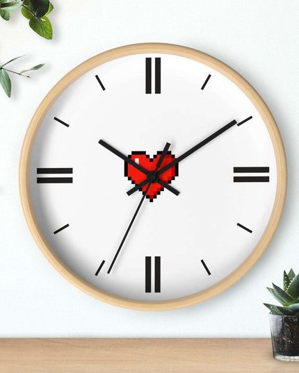 Elegant Customizable Wooden Wall Clock for Upscale Interiors