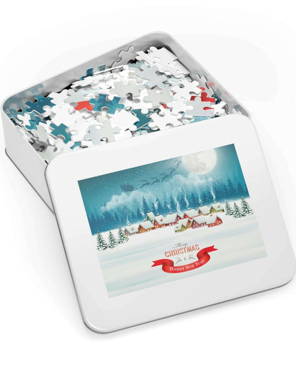 Holiday Joy Puzzle Collection - Perfect Family Activity for Christmas Fun