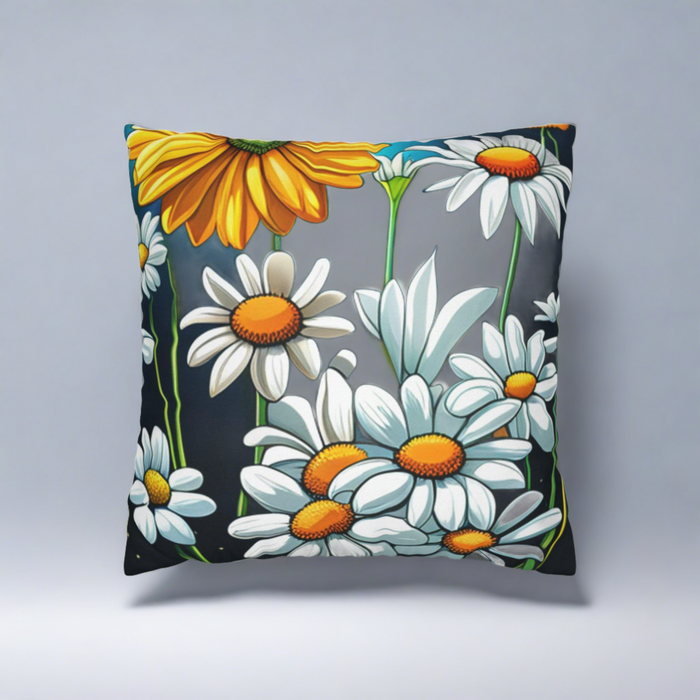 Luxury Custom Spun Polyester Pillow Cover - Enhance Your Home Environment