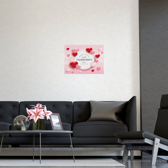 Valentine Matte Posters - Elegant Home Decor Art Prints