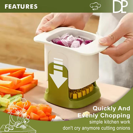 Peekaboo Studio Fruit Cup Slicer - Quick Chopping for Strawberries & B