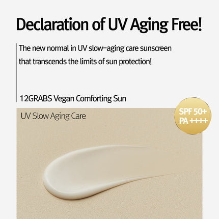 12GRABS Vegan Comforting Sun 50ml. Sunscreen 12grabs-vegan-comforting-sun-50ml Beauty & Personal Care›Skin Care›Sun Care & Tanning