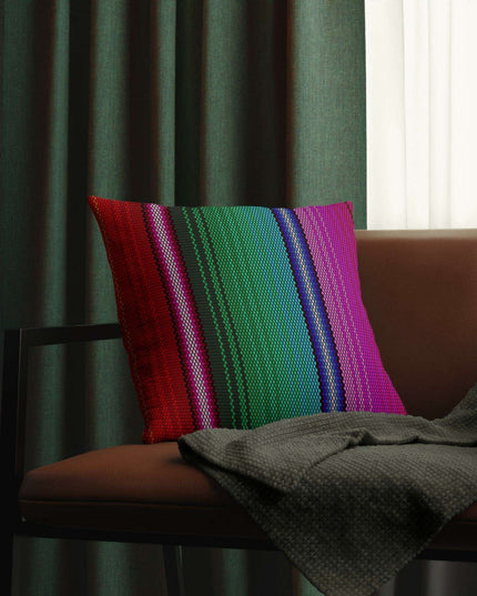 Colorful Water-Resistant Floral Outdoor Cushion Set with Hidden Zipper