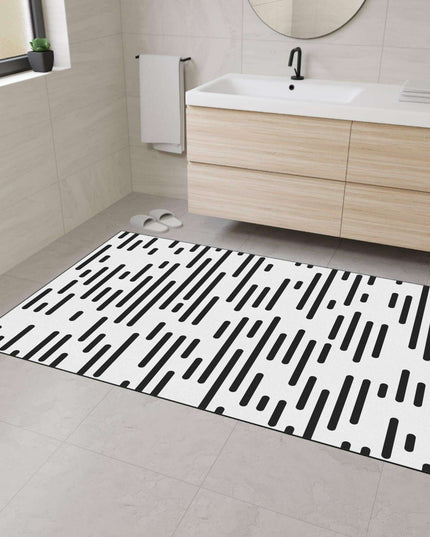 Chic Custom Monochrome Area Rug for Modern Elegance