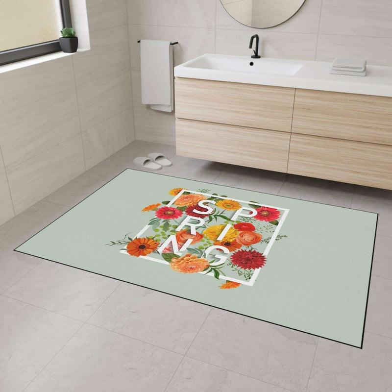 Elegant Black Edged Geometric Luxury Rug - Premium Home Accent Decor