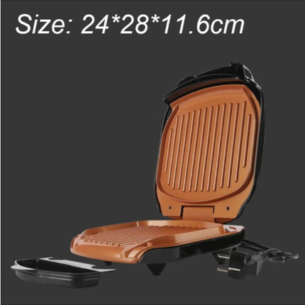 Peekaboo Studio Multi-Functional Double-Sided Grill with Non-Stick Sur