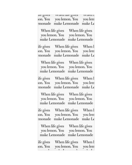 Elegant Lemon-Themed Gift Wrap Paper for Distinctive Presentations