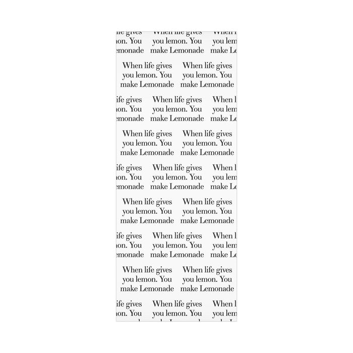 Elegant Lemon-Themed Gift Wrap Paper for Distinctive Presentations