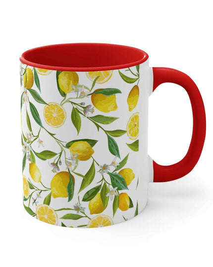 Sunrise Serenity 11oz Ceramic Coffee Mug with Kireiina Accent