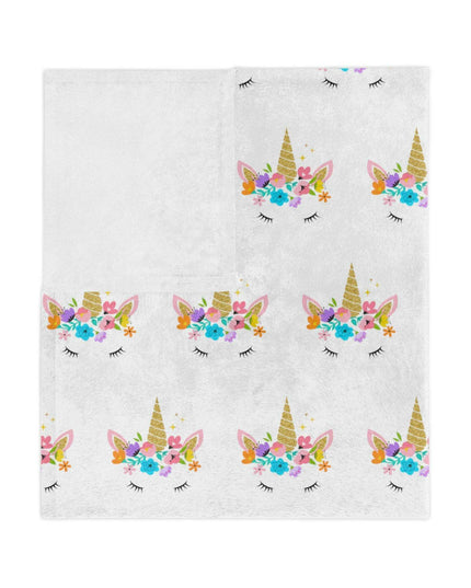 Luxurious Stitched Minky Fleece Blanket for Cozy Elegance